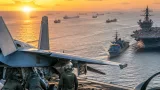 US forces sustain Gulf shipping mission as carrier crews face prolonged strain