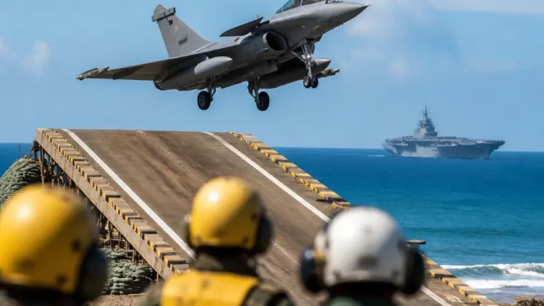Indian Navy begins Rafale Marine trials at Goa’s carrier test facility