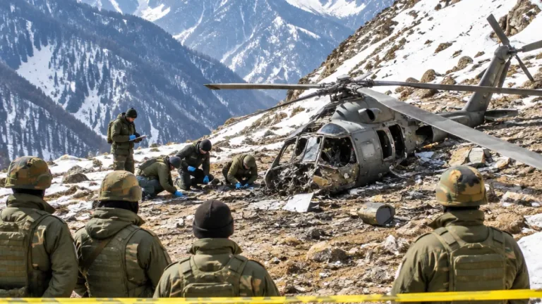Army rejects rebel-attack claim after six die in Joshimath helicopter crash
