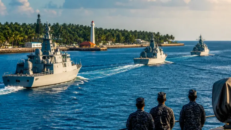 Indian Navy’s First Training Squadron completes Maldives engagement after Seychelles port call
