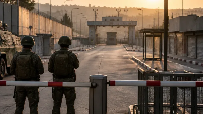 Israeli military orders West Bank closure, bans Palestinian workers' movement on election day